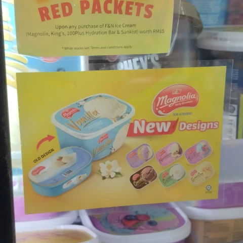 Sticker cermin static cling untuk promosi produk