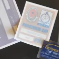 Sticker cermin kereta static cling untuk vehicle pass